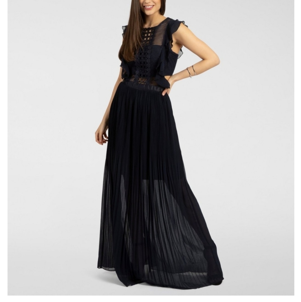 Dress , navy blue
